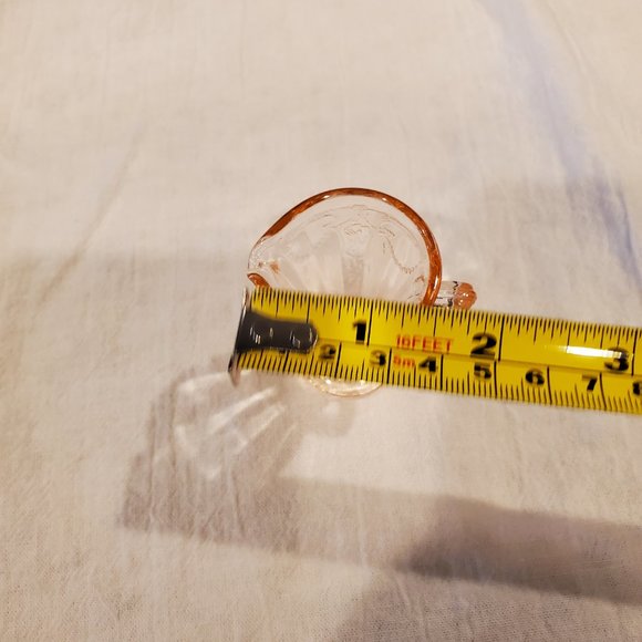 Mosser Glass Miniature 4-Piece Pink Cameo Set - Picture 7 of 10